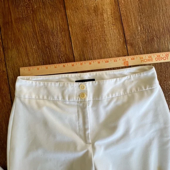 Talbots Heritage Women’s Petite White Cropped Pants Capri Lined Size 8P - Picture 12 of 15
